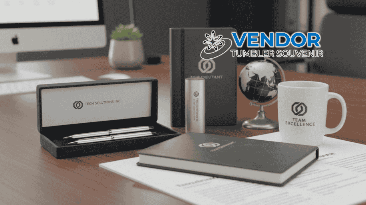 Ilustrasi merchandise digital seperti e-voucher, langganan premium, dan NFT berlogo perusahaan